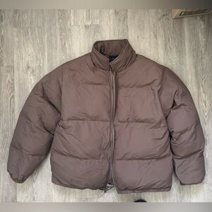 PacSun Chocolate Brown Puffer Jacket